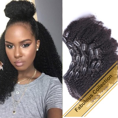 Clip-in Afro Kinky Curly BCN